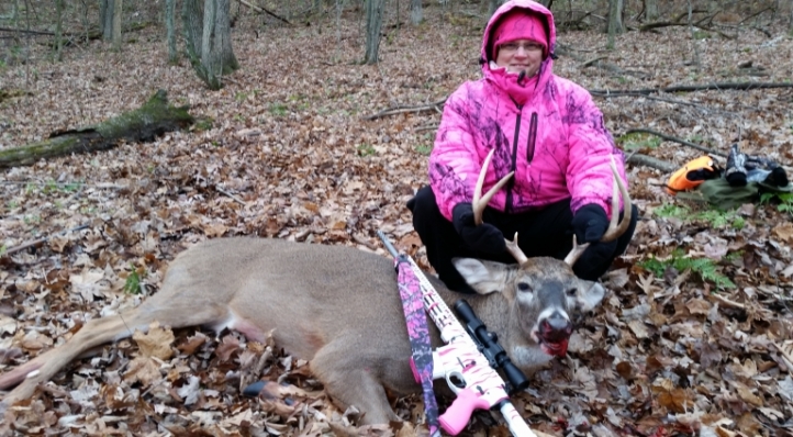 6 Point buck taken opening day 2016 Wisconsin Gun Deer Season.  Buck weighed approximately 175 gutted weight.